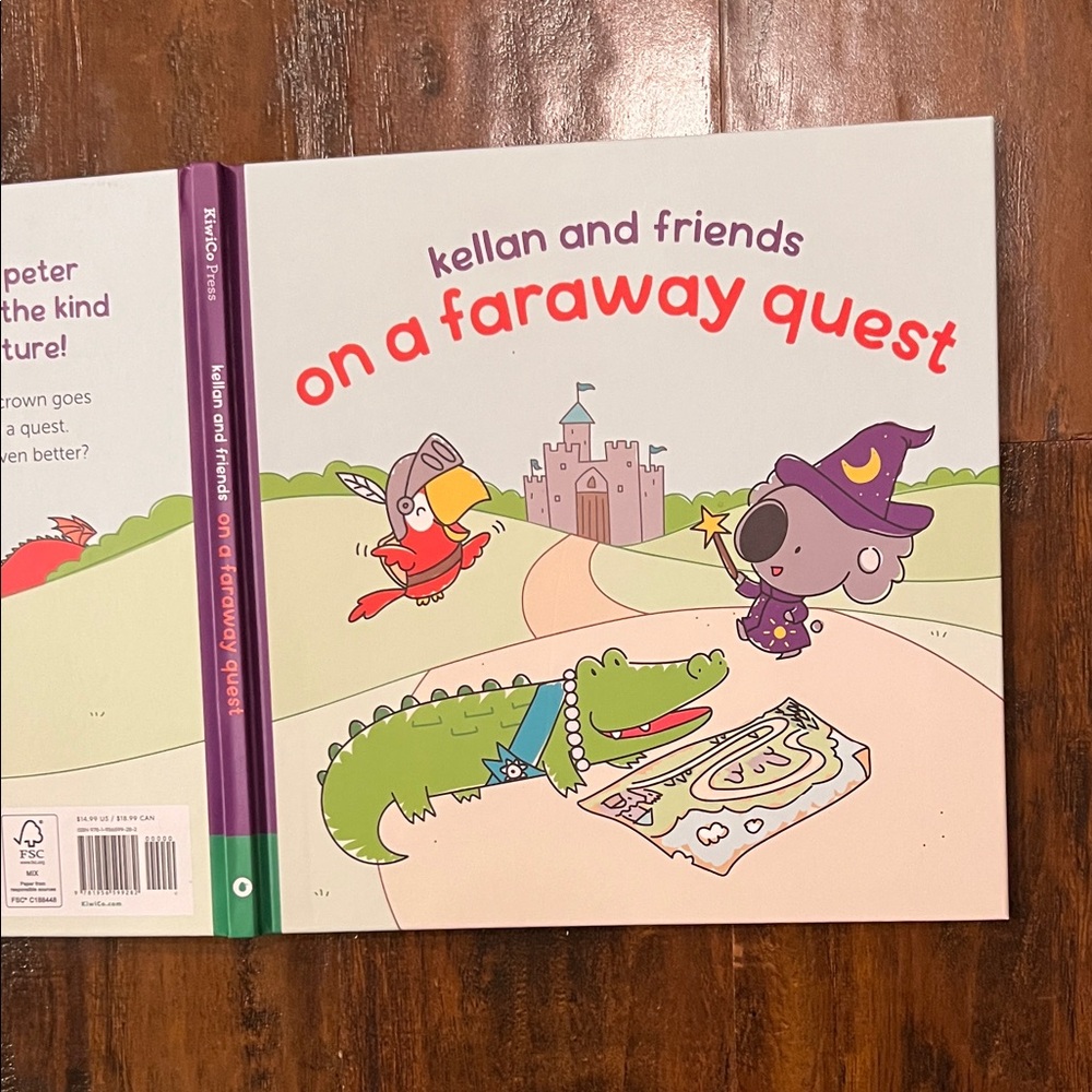 5/$10 Kids Picture Book | Kellan and Friends On a Faraway Quest - Picture 3 of 6
